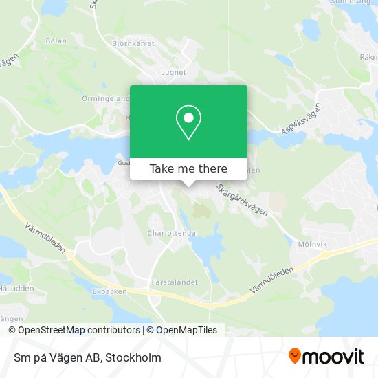 Sm på Vägen AB map