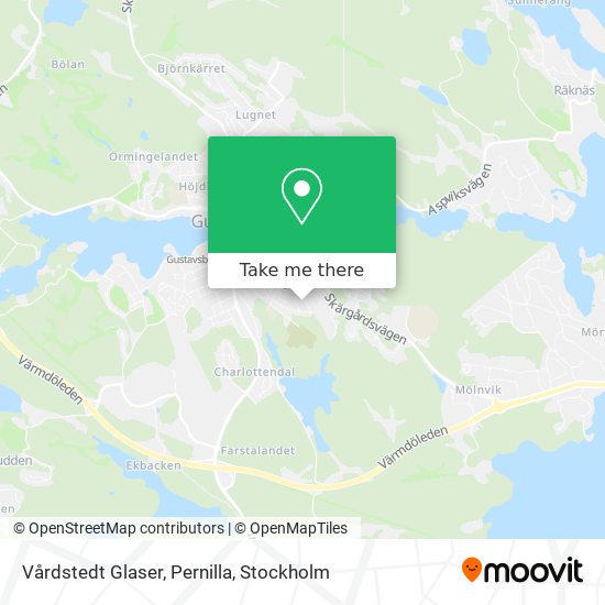 Vårdstedt Glaser, Pernilla map