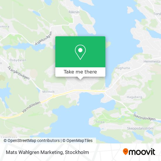 Mats Wahlgren Marketing map