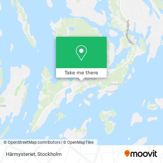 Hårmysteriet map