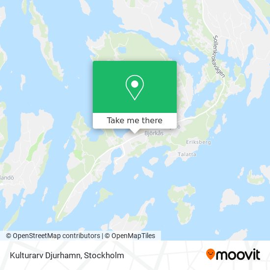 Kulturarv Djurhamn map