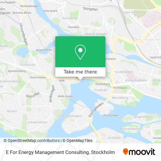 E For Energy Management Consulting map