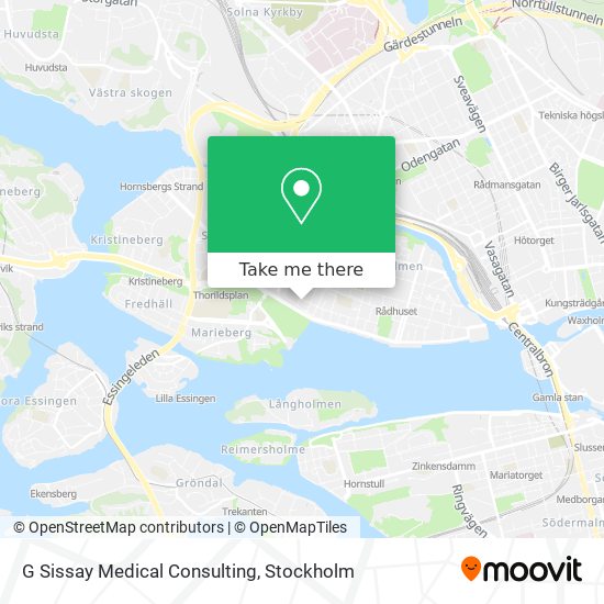 G Sissay Medical Consulting map