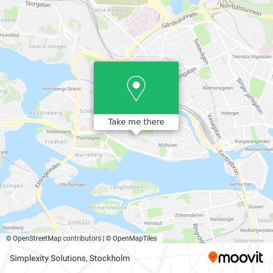 Simplexity Solutions map