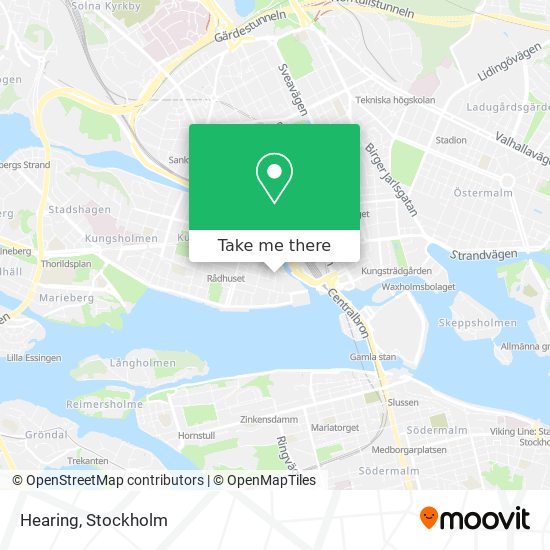 Hearing map