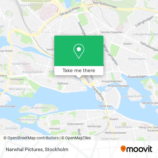 Narwhal Pictures map