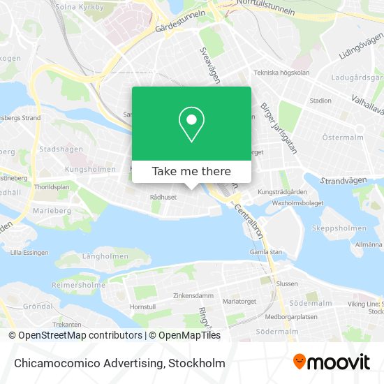 Chicamocomico Advertising map