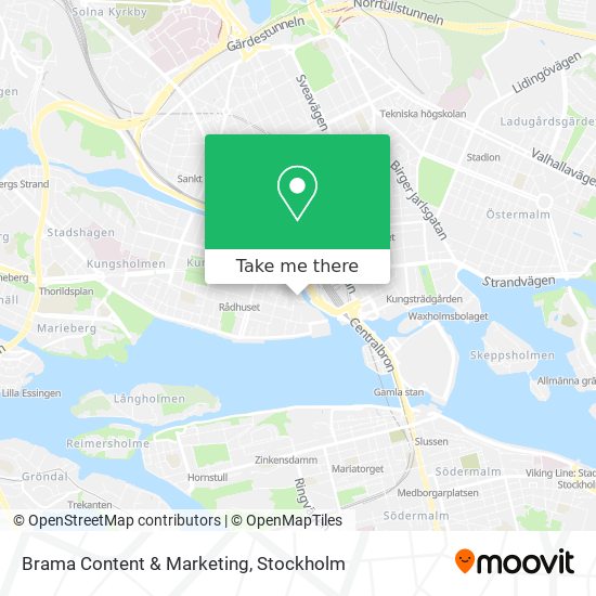 Brama Content & Marketing map