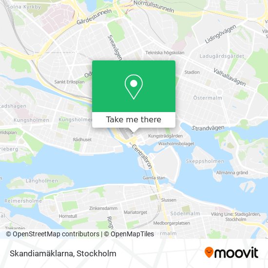 Skandiamäklarna map