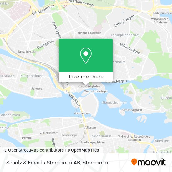 Scholz & Friends Stockholm AB map