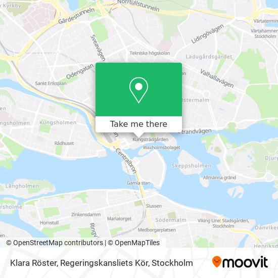 Klara Röster, Regeringskansliets Kör map