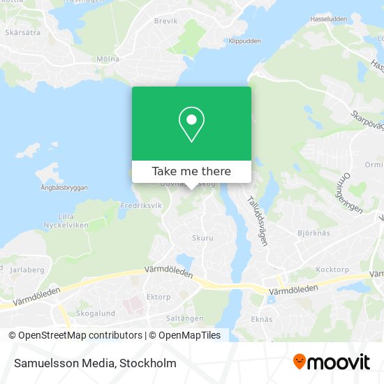 Samuelsson Media map