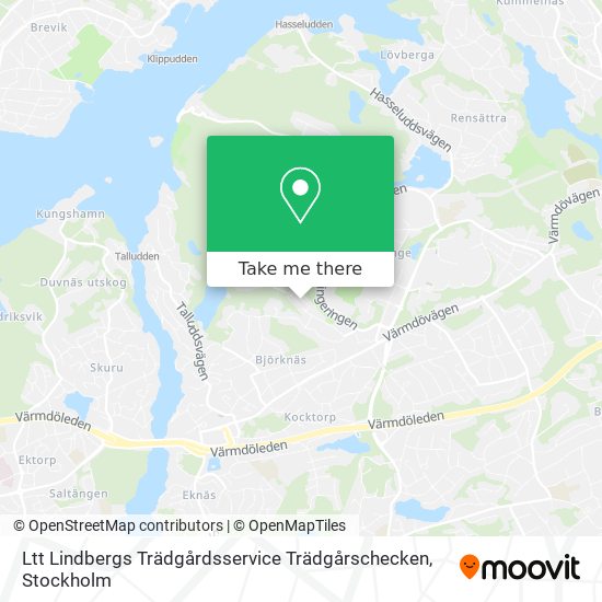 Ltt Lindbergs Trädgårdsservice Trädgårschecken map