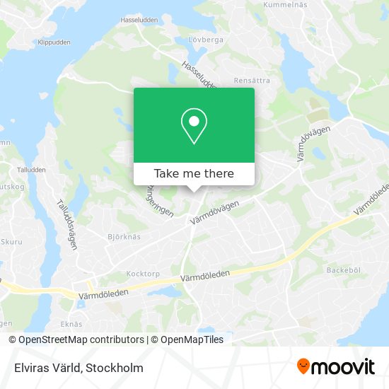 Elviras Värld map