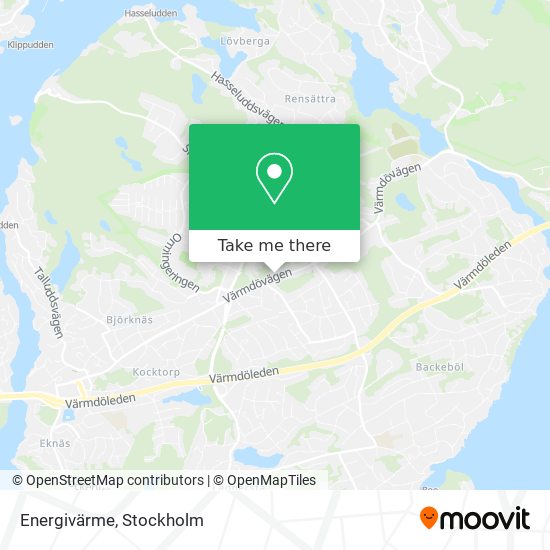 Energivärme map