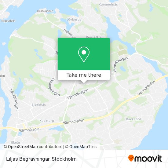 Liljas Begravningar map