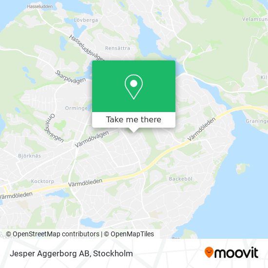 Jesper Aggerborg AB map