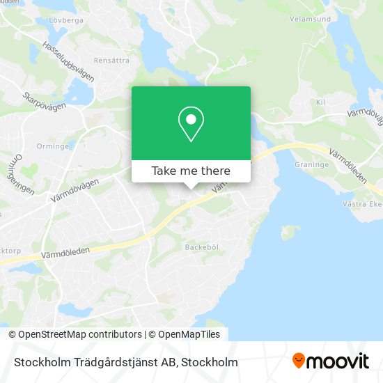 Stockholm Trädgårdstjänst AB map