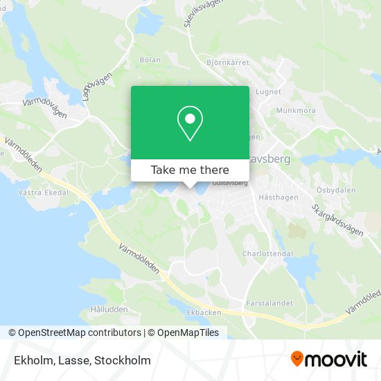 Ekholm, Lasse map
