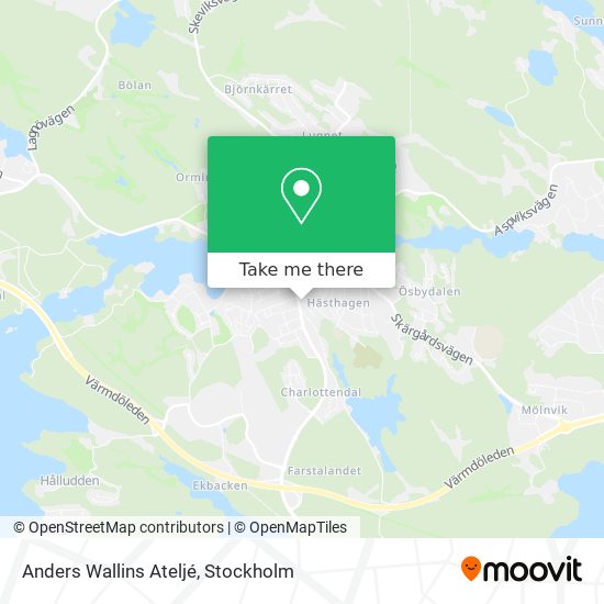 Anders Wallins Ateljé map