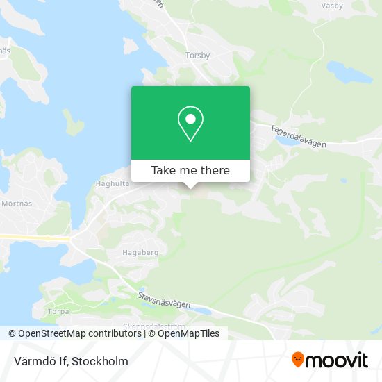 Värmdö If map