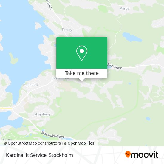 Kardinal It Service map