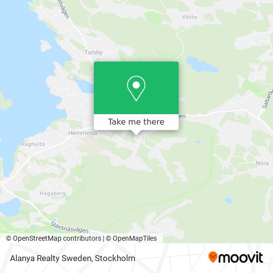 Alanya Realty Sweden map