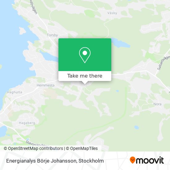 Energianalys Börje Johansson map