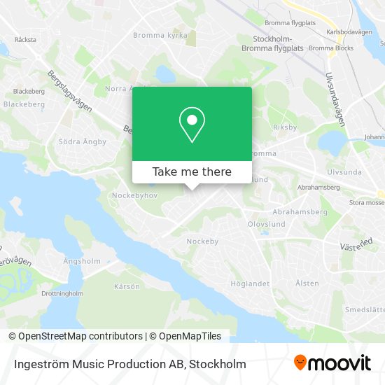Ingeström Music Production AB map