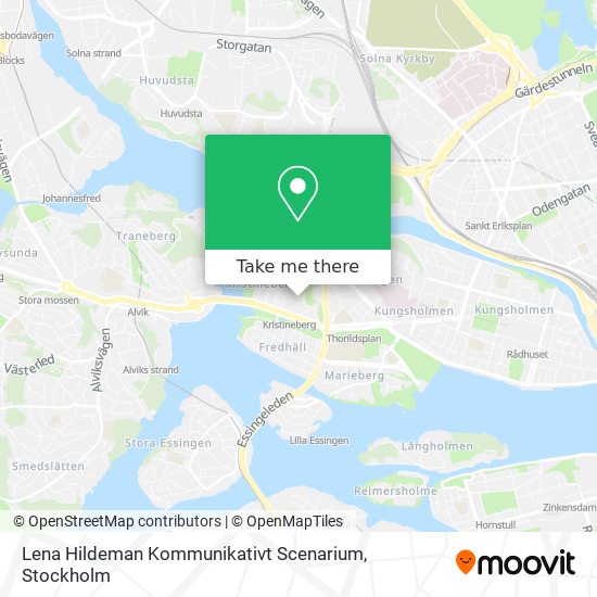 Lena Hildeman Kommunikativt Scenarium map