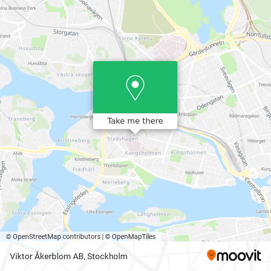 Viktor Åkerblom AB map