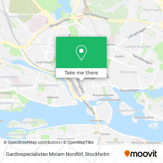 Gardinspecialisten Miriam Nordlöf map