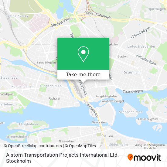 Alstom Transportation Projects International Ltd map