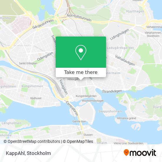 KappAhl map