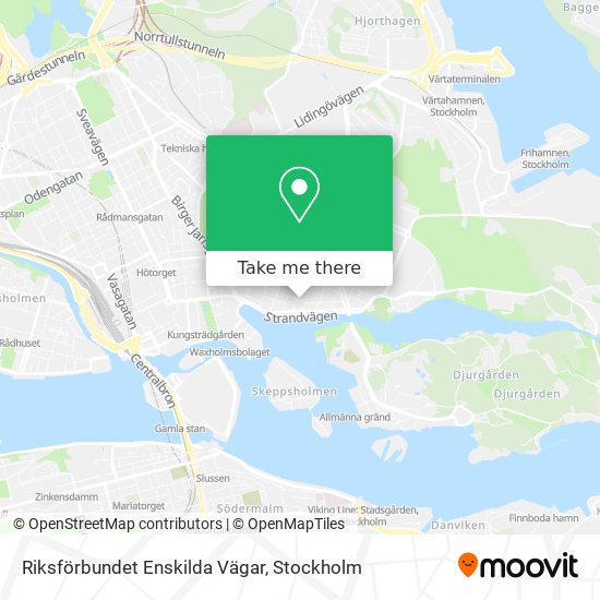 Riksförbundet Enskilda Vägar map