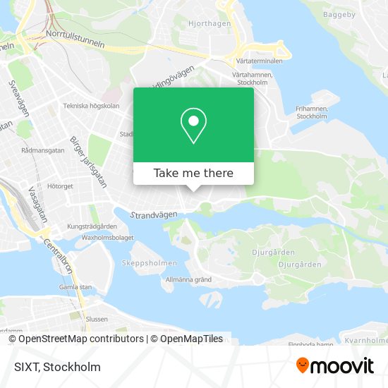 SIXT map