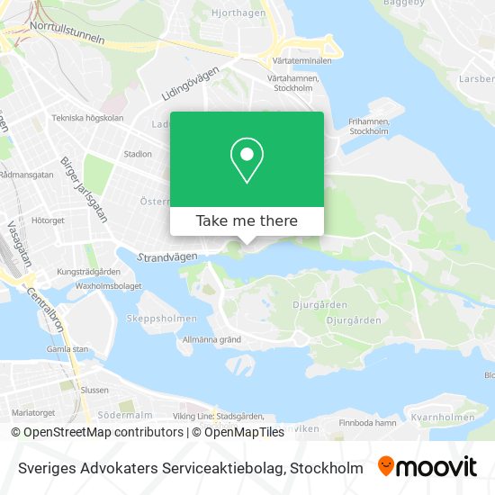 Sveriges Advokaters Serviceaktiebolag map