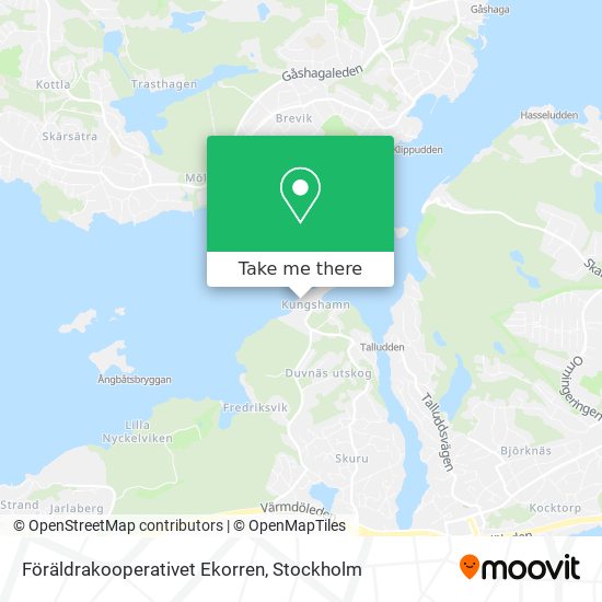 Föräldrakooperativet Ekorren map