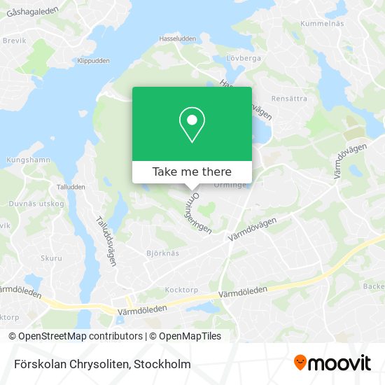 Förskolan Chrysoliten map