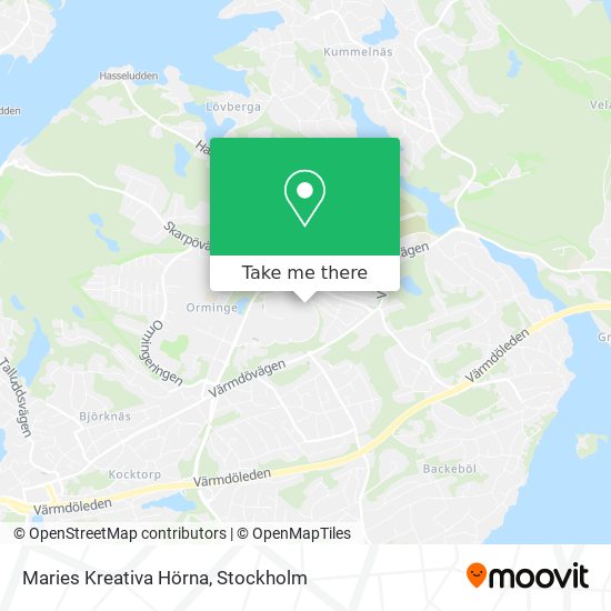 Maries Kreativa Hörna map