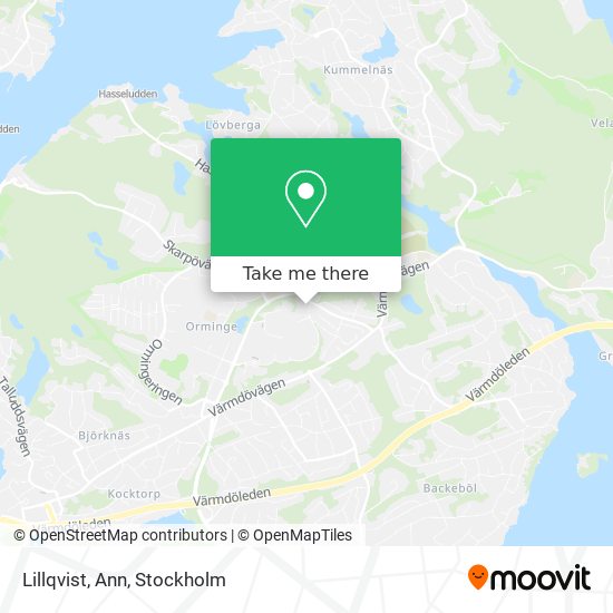 Lillqvist, Ann map