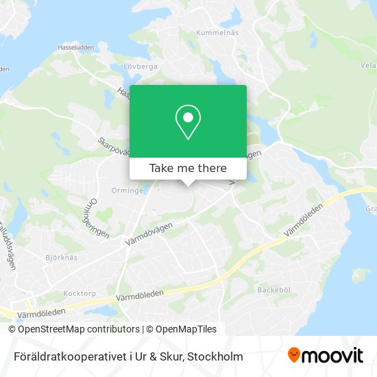 Föräldratkooperativet i Ur & Skur map