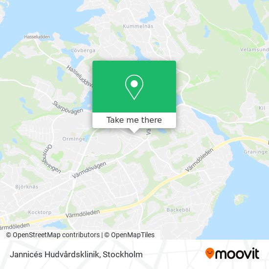 Jannicés Hudvårdsklinik map