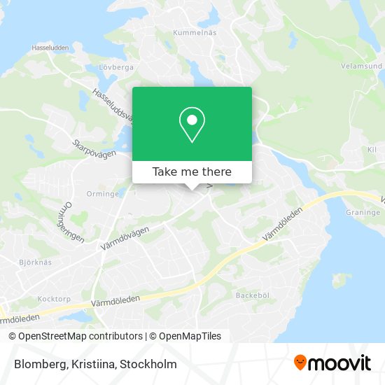 Blomberg, Kristiina map