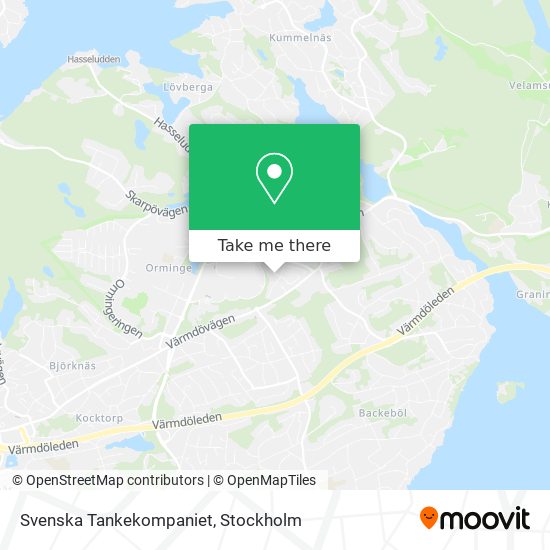 Svenska Tankekompaniet map