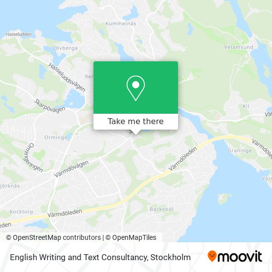 English Writing and Text Consultancy map