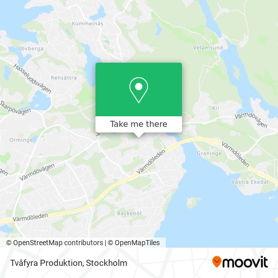 Tvåfyra Produktion map