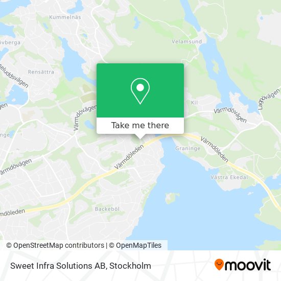Sweet Infra Solutions AB map