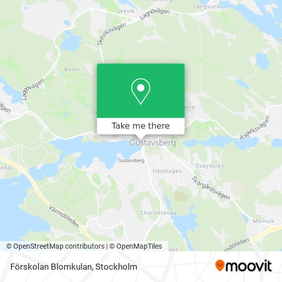 Förskolan Blomkulan map