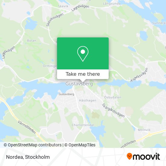 Nordea map